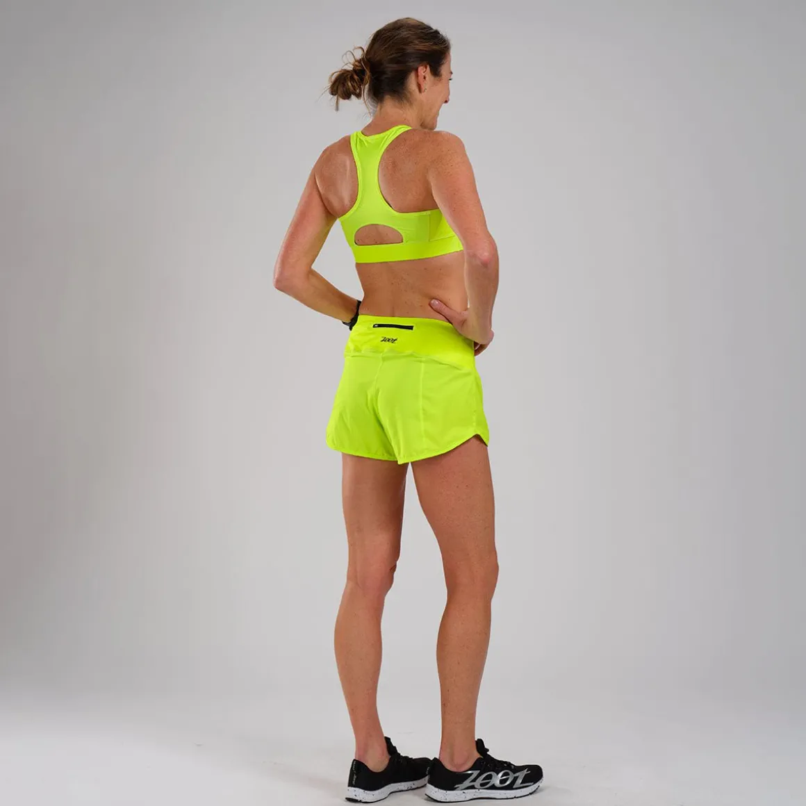 Women's LTD Run Bra - Neon Yellow