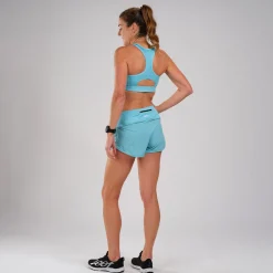 Women's LTD Run Bra - Turquoise