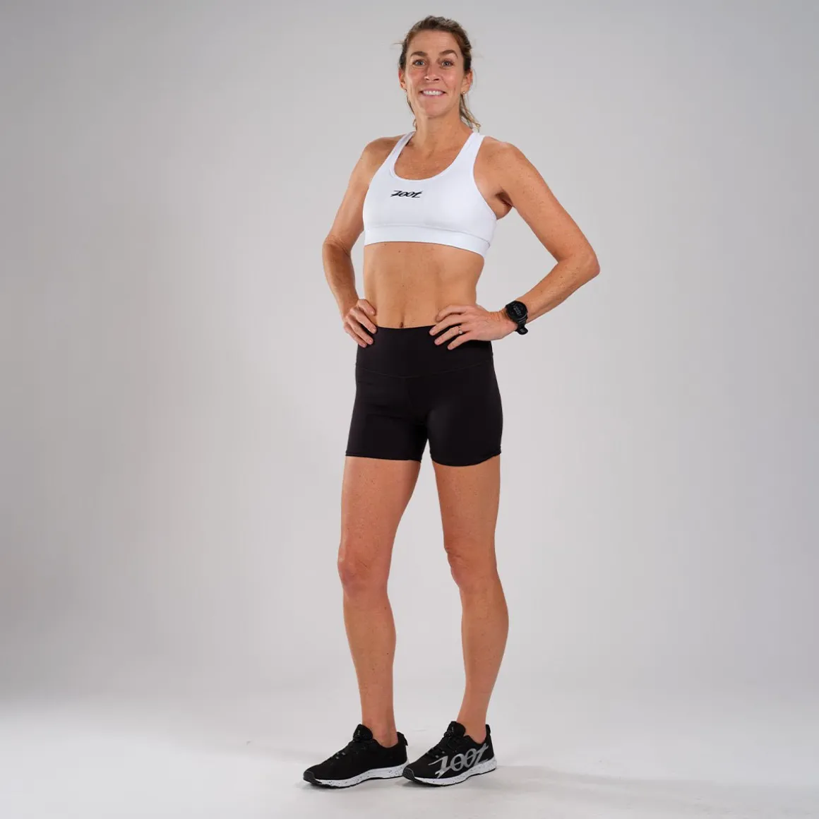 Women's LTD Run Bra - White
