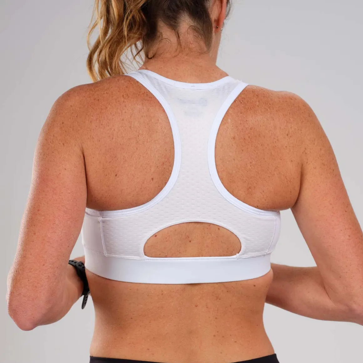 Women's LTD Run Bra - White