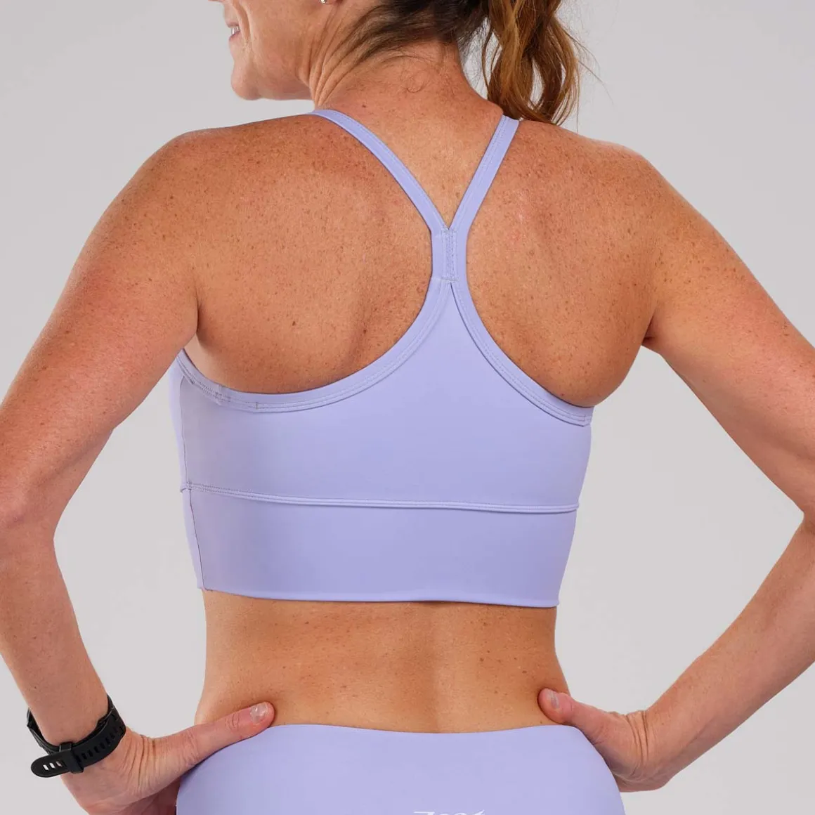 Women's LTD Run Crop - Lilac