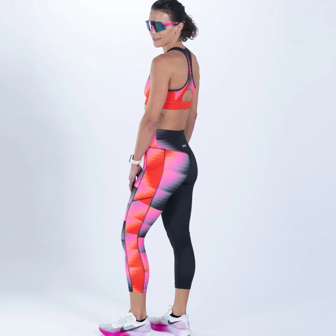 Women's Ltd Run High Rise Capri - Yo Yo Yo