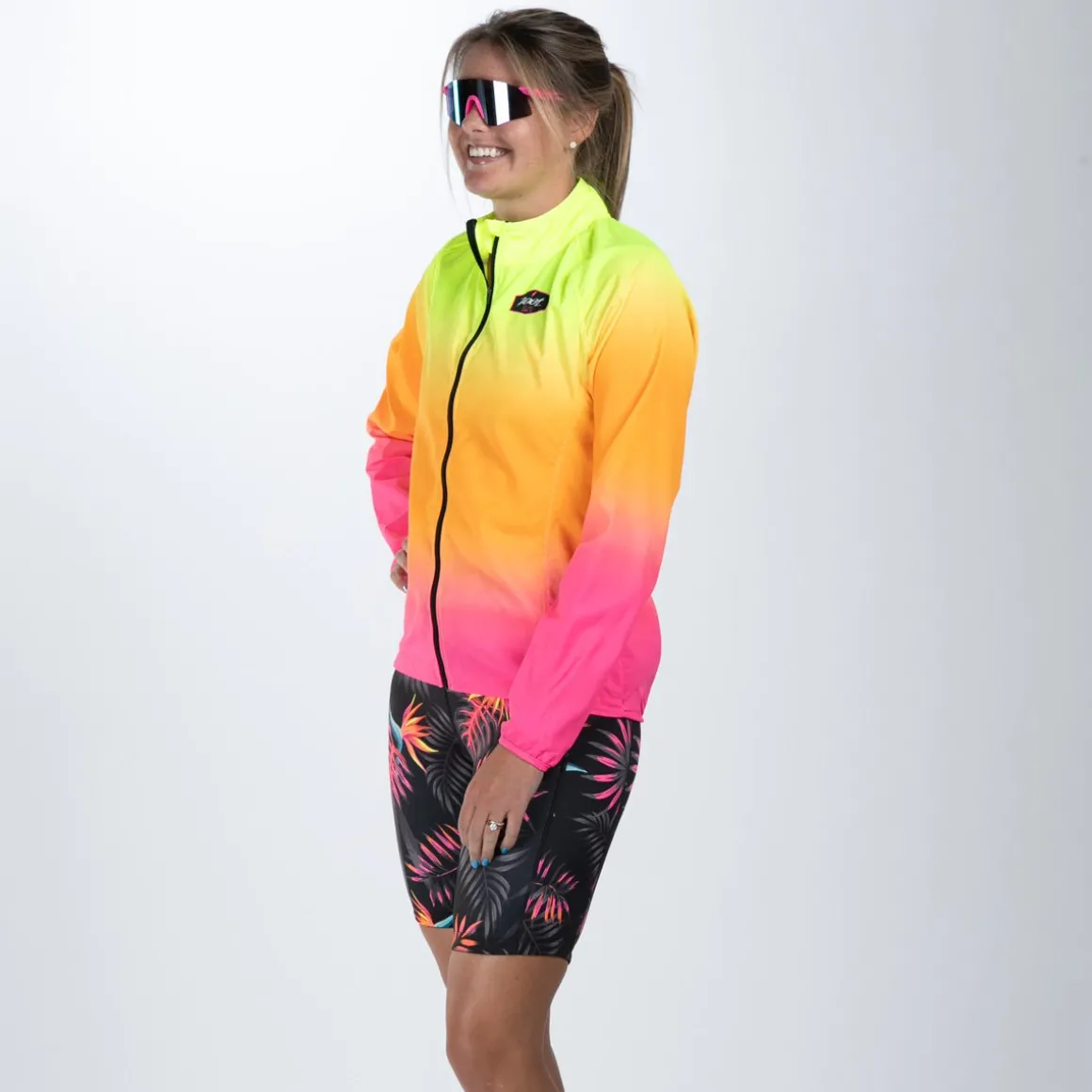 Women's Ltd Run Jacket - Tropical Magic
