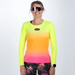 Women's Ltd Run Ls Tee - Tropical Magic