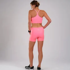 Women's LTD Run Pulse Short - Neon Coral