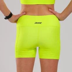 Women's LTD Run Pulse Short - Neon Yellow