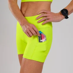 Women's LTD Run Pulse Short - Neon Yellow
