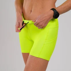 Women's LTD Run Pulse Short - Neon Yellow