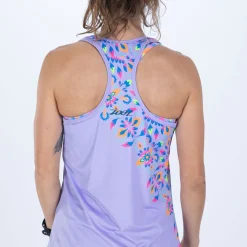 Women's Ltd Run Singlet - Kaleidoscope