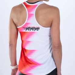 Women's Ltd Run Singlet - Yo Yo Yo