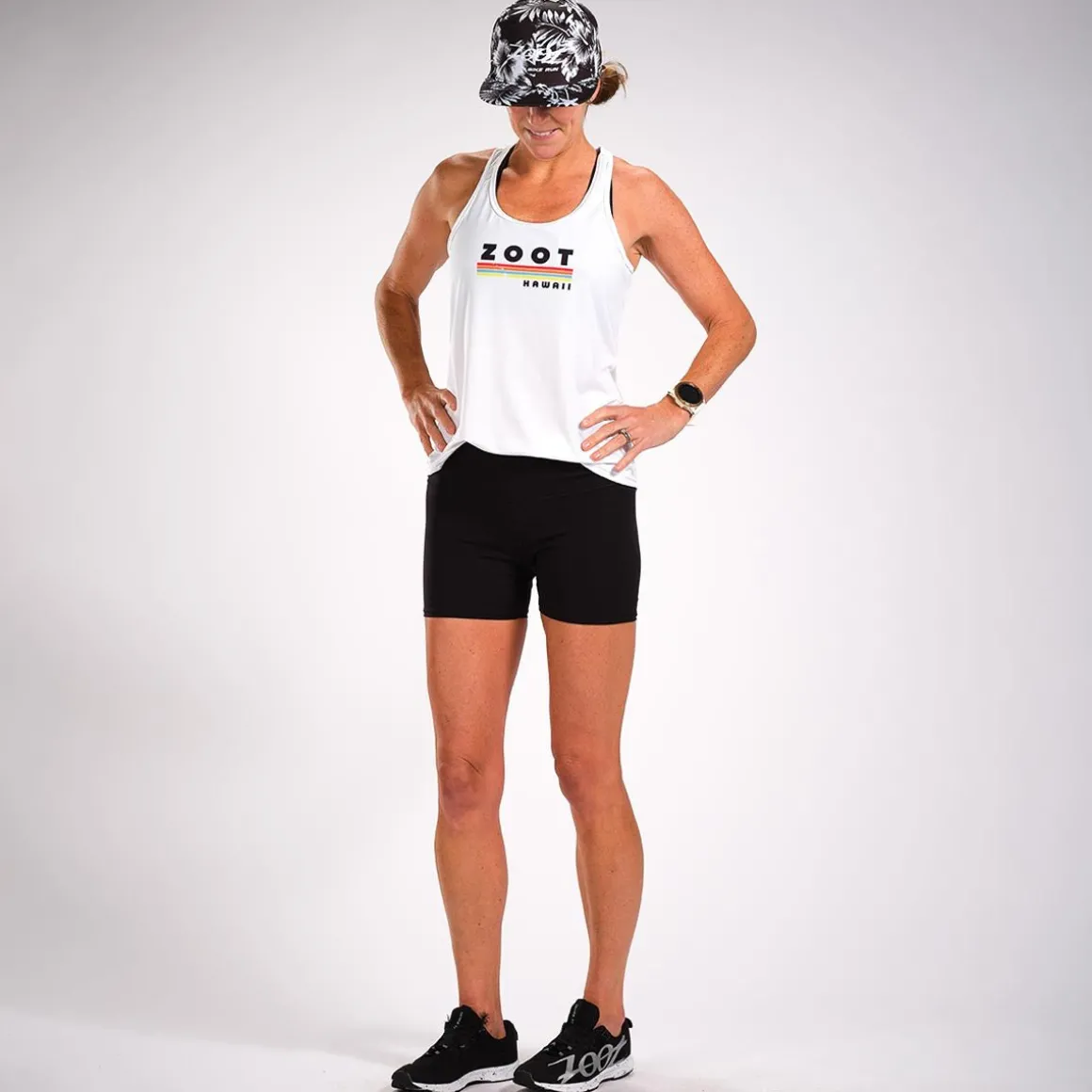 Women's Ltd Run Singlet - Zoot Hawaii