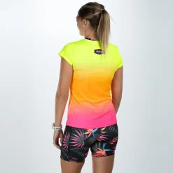 Women's Ltd Run Tee - Tropical Magic