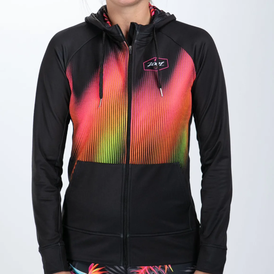 Women's Ltd Run Thermal Hoodie - Tropical Magic