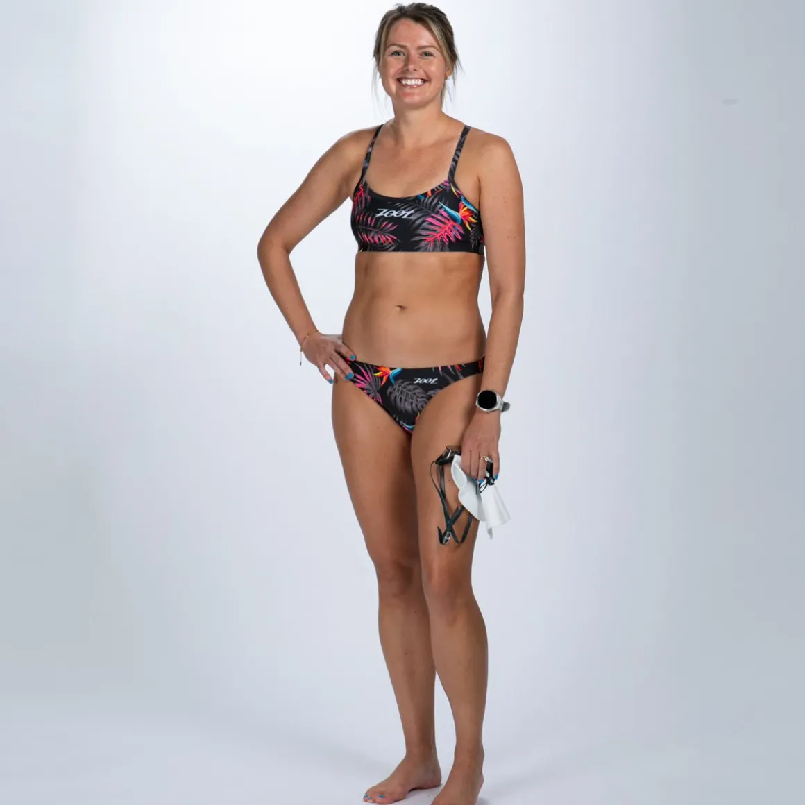 Women's Ltd Swim Bikini Bottom - Tropical Magic