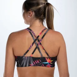 Women's Ltd Swim Crossback Bikini Top - Tropical Magic