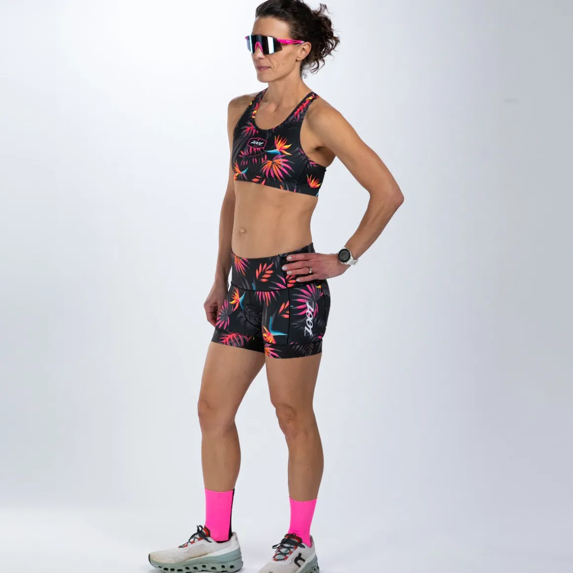 Women's Ltd Tri 4" Short - Tropical Magic