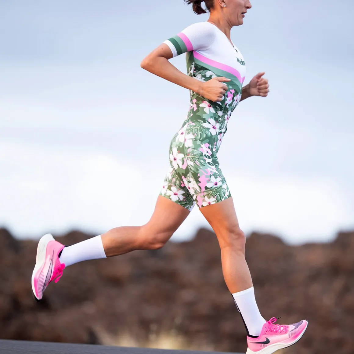 Women's Ltd Tri Aero Fz Racesuit - IM Strength