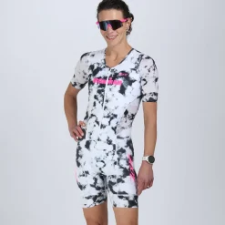 Women's Ltd Tri Aero Fz Racesuit - IM Resilience
