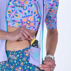 Women's Ltd Tri Aero Fz Racesuit - Kaleidoscope