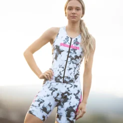 Women's Ltd Tri Slvs Fz Racesuit - IM Resilience