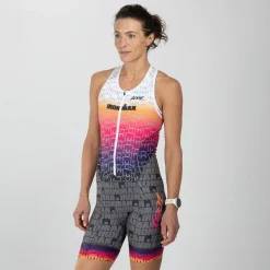 Women's Ltd Tri Slvs Fz Racesuit - IM Endurance