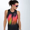 Women's Ltd Tri Tank - Tropical Magic