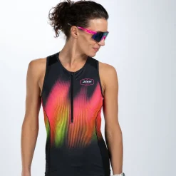 Women's Ltd Tri Tank - Tropical Magic