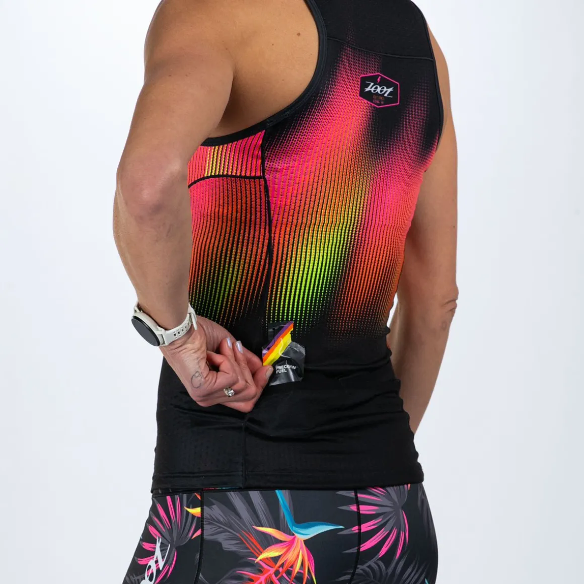 Women's Ltd Tri Tank - Tropical Magic