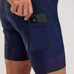 Womens Recon Cycle Bib - Denim