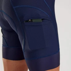 Womens Recon Cycle Bib - Denim