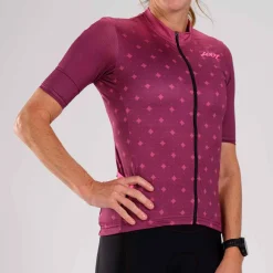 Women's Recon Cycle Jersey - Plum