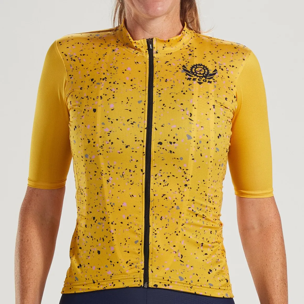 Womens Recon Cycle Jersey - Marigold