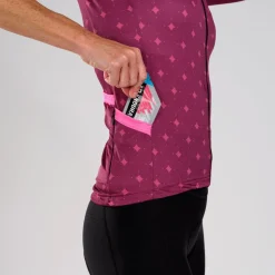 Women's Recon Cycle Jersey - Plum