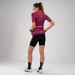 Women's Recon Cycle Jersey - Plum