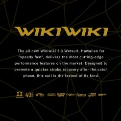 Women's Wikiwiki 3.0 Wetsuit - Gold