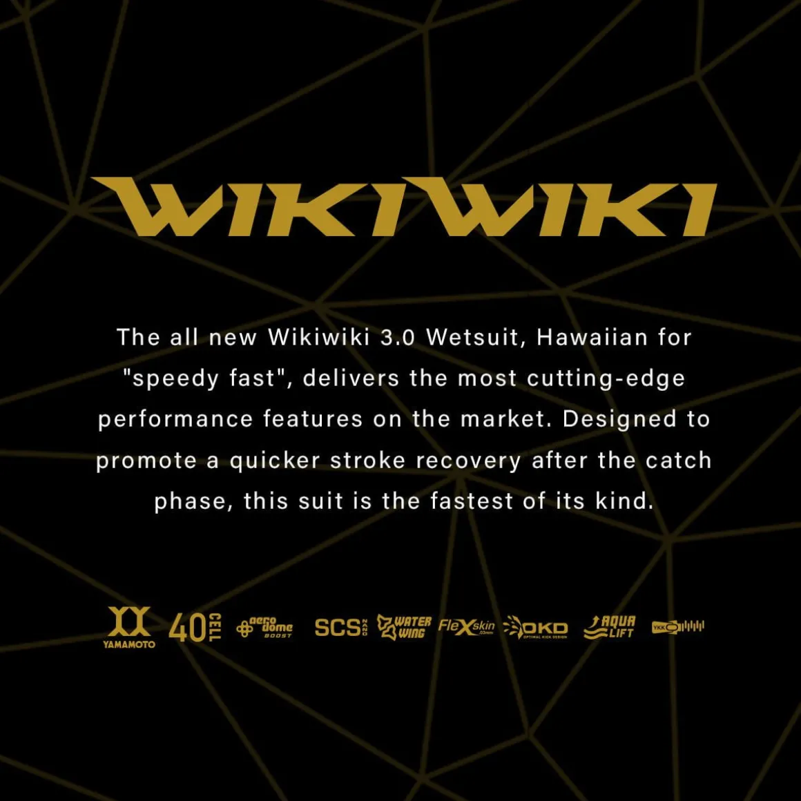 Women's Wikiwiki 3.0 Wetsuit - Gold