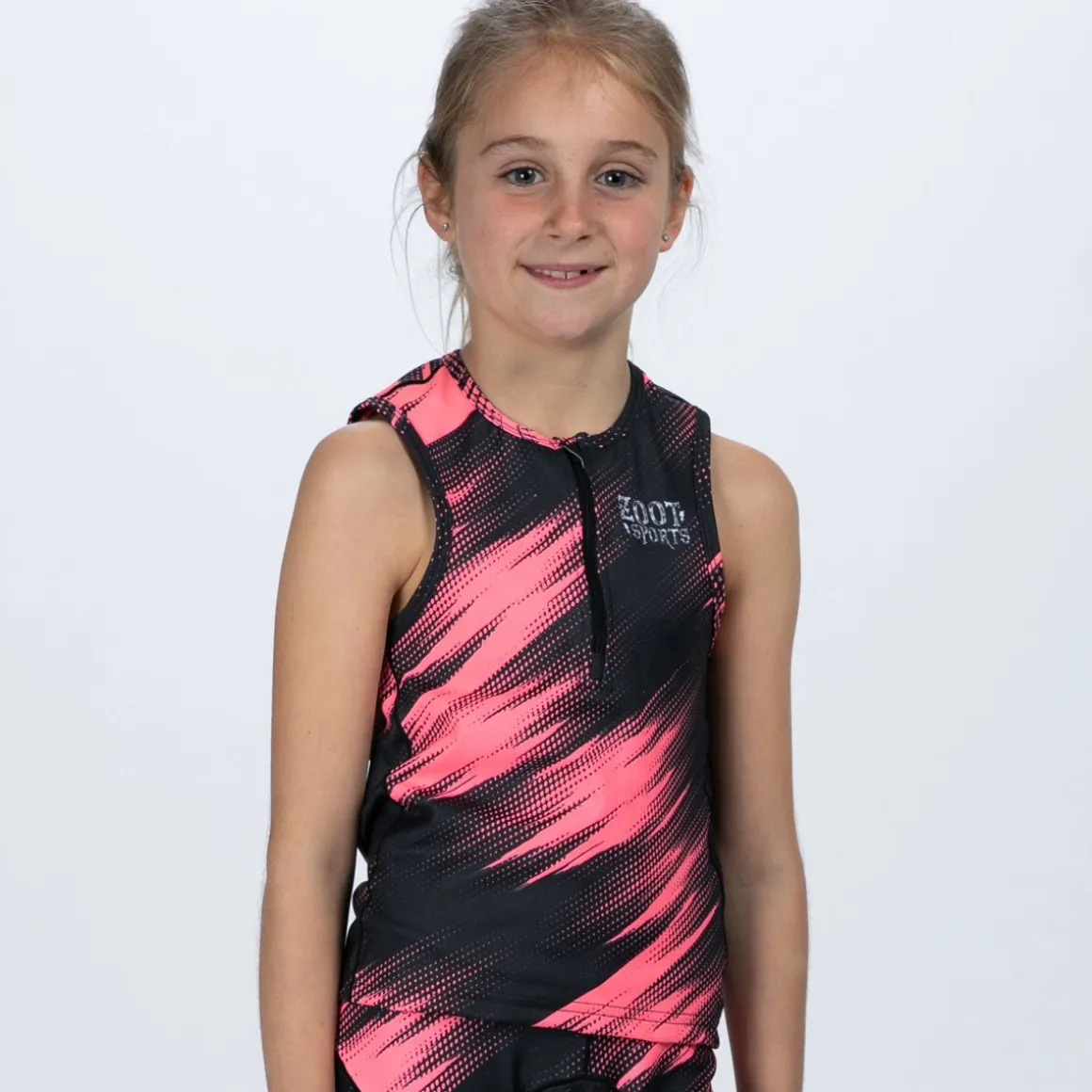 Youth Ltd Tri Protégé Tank - DriftSPEED Hot Coral
