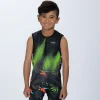 Youth Ltd Tri Protégé Tank - Tropical Magic Green