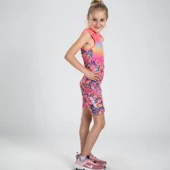 Youth Protégé Ltd Tri Racesuit - Club Aloha Pink