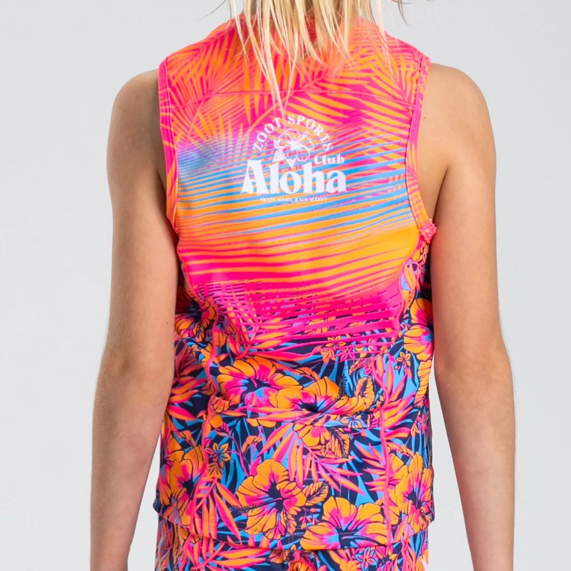 Youth Protégé Ltd Tri Tank - Club Aloha Pink